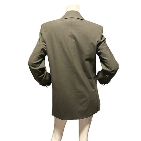 VERONICA BEARD Dickey Pantsuit Jacket Hutchinson Blazer Arte Pants Loden Green 4 - Picture 5 of 16